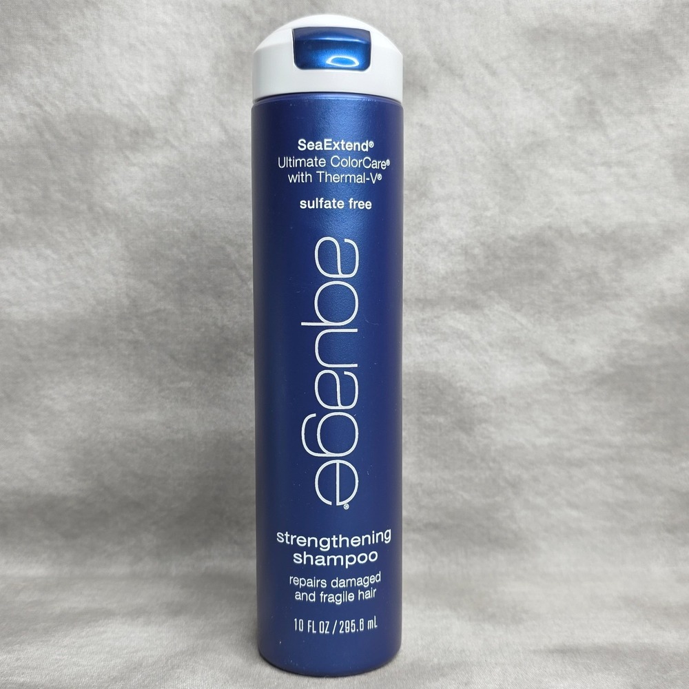 AQUAGE Strengthening SHAMPOO Repairs Damaged & Fragile Hair 10 fl oz